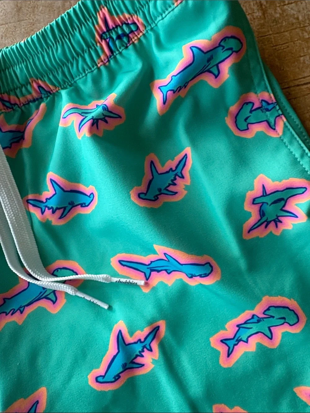 Chubbies euc teal